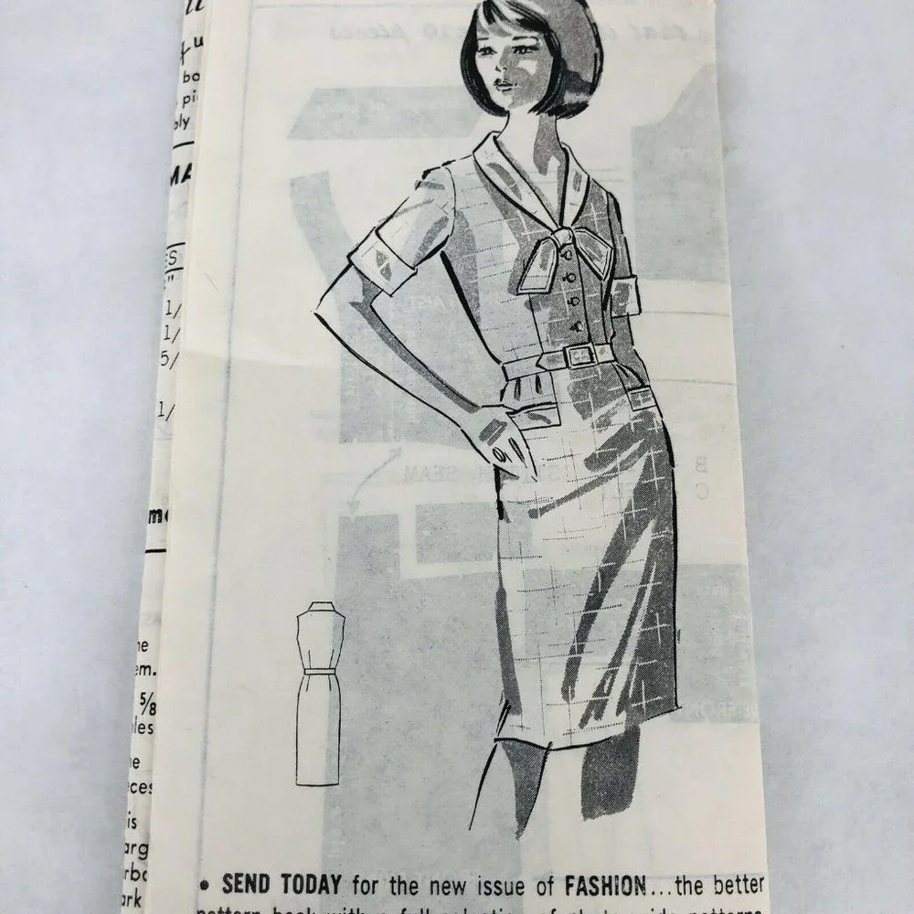Shirtwaist Dress PattORama Mail Order‎ Sew Pattern
